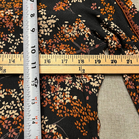 SCOTCH & SODA SHIRT DRESS VISCOSE Floral Print Women Size Medium - Picture 10 of 11